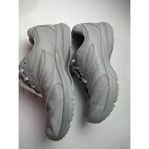 Saucony Integrity Walker 3, Women Sz 8XW (Ex Wide) Gray Lace Low Comfort - Picture 7 of 12